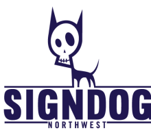 Sign Dog Northwest